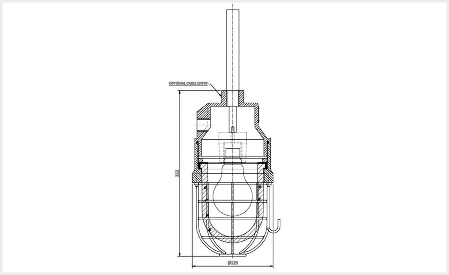 Explosion proof Hand Lamp