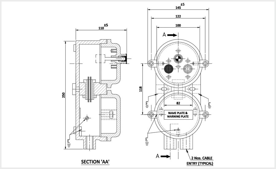 Push Button Station with Indicator
