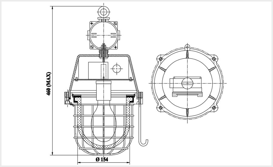Integral Glass Fitting
